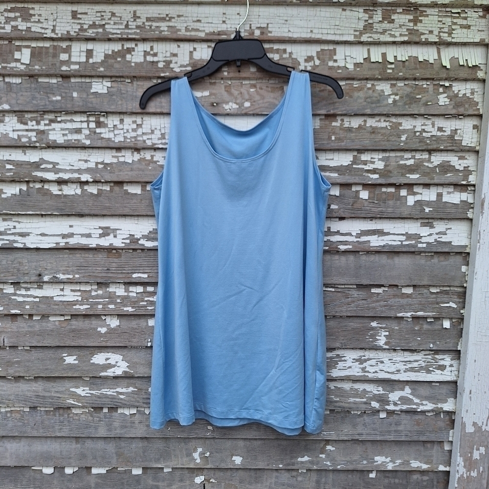 🌟 A'NUE longer high scoop tank top size L1 XL